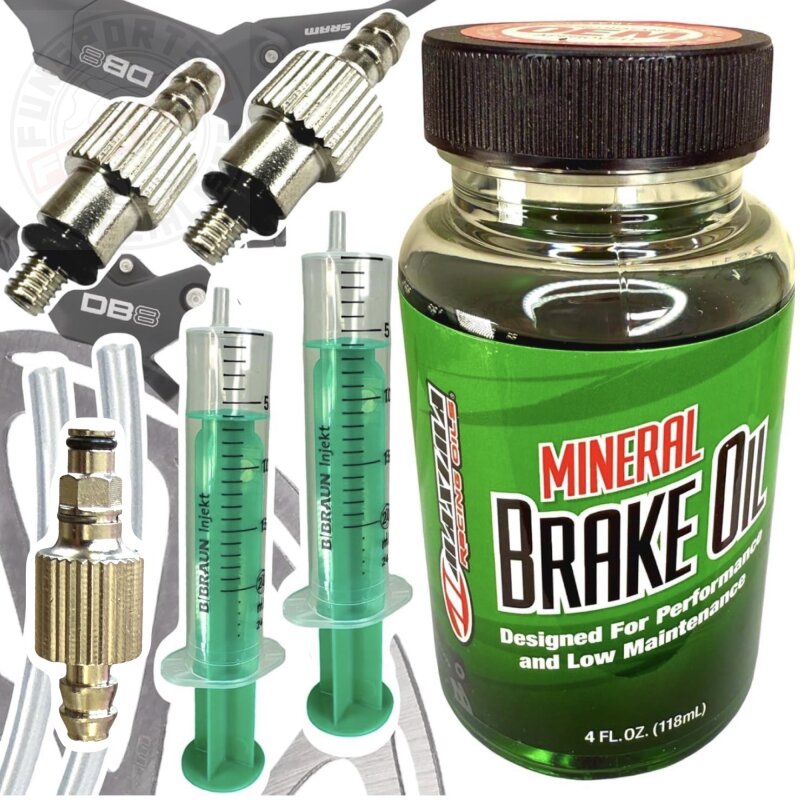 Service Kit inkl.120ml Sram Maxima Mineralöl für DB8 / Maven Scheibenbremsen M4