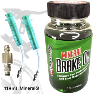 Service Kit inkl.120ml Sram Maxima Mineralöl für DB8 / Maven Scheibenbremsen M4