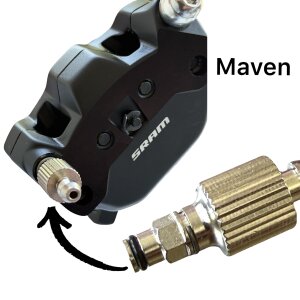 Service Kit inkl.120ml Sram Maxima Mineralöl für DB8 / Maven Scheibenbremsen M4