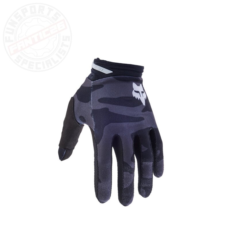 Fox 180 BNKR Glove Handschuhe Schwarz Camo