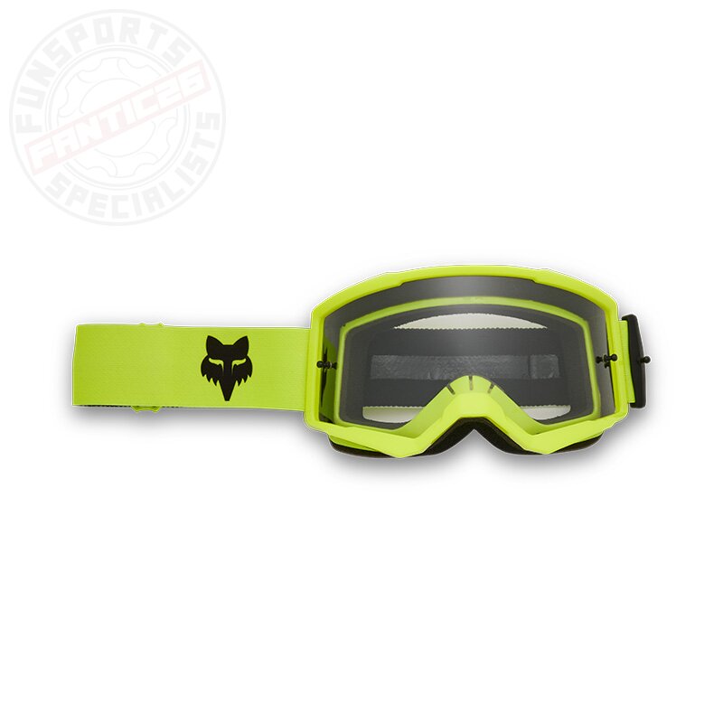 Fox Main Motocross Schutzbrille Goggle Neongelb