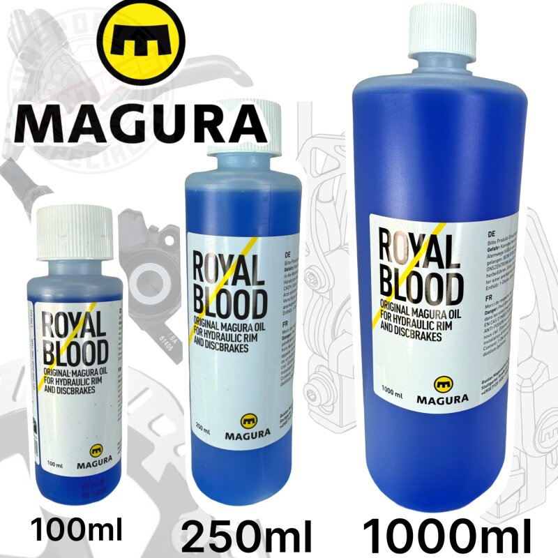 Magura Royal Blood für Hydraulische Scheibenbremsen & Felgenbremsen Mineralöl 100ml / 250ml / 1000ml