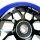 Fantic26 Spy7 Stunt-Scooter Rolle 110mm Abec11 Schwarz/Pu Blau