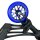 Fantic26 Spy7 Stunt-Scooter Rolle 110mm Abec11 Schwarz/Pu Blau