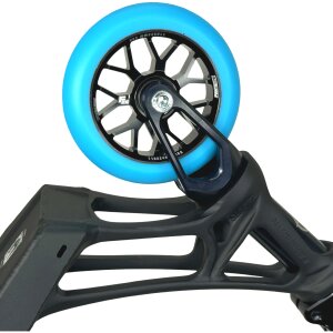 Fantic26 Spy7 Stunt-Scooter Rolle 110mm Abec11 Schwarz/Pu Türkis