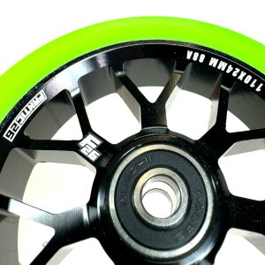 Fantic26 Spy7 Stunt-Scooter Rolle 110mm Abec11 Schwarz/Pu...