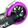 Fantic26 Spy7 Stunt-Scooter Rolle 110mm Abec11 Schwarz /Pu Lila