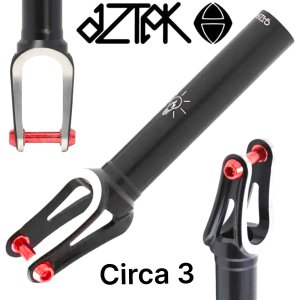 Aztek Circa 3 Stunt-Scooter Gabel 157gr SCS Schwarz