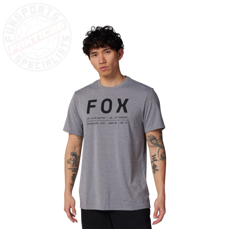 Fox Funktions-T-Shirt Non Stop Grau
