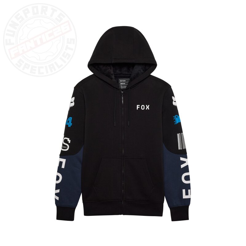 Fox Kapuzenjacke RS Blocked Sasquatch Schwarz M