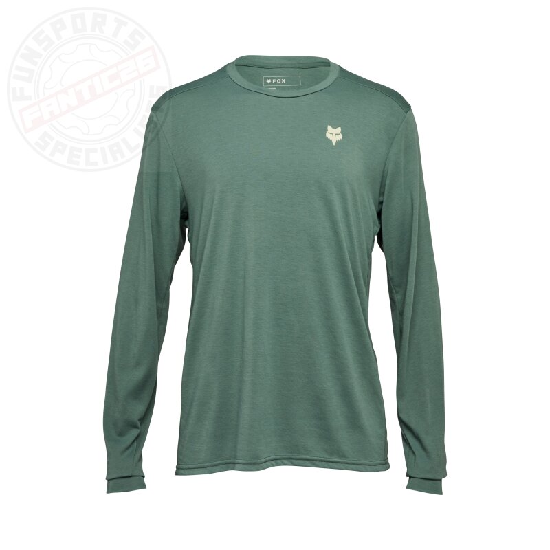 Fox Langarm-Jersey Shepherds drirelease® Jägergrün XL