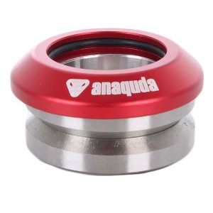 Anaquda full integrated Headset 1 1/8&quot; Rot