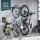 Borgen Fahrrad Wandhalterung Verikal 1-er Set für MTB, Rennrad, E-Bikes