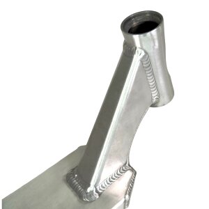 Apex Pro Stunt-Scooter Deck Silber gebürstet