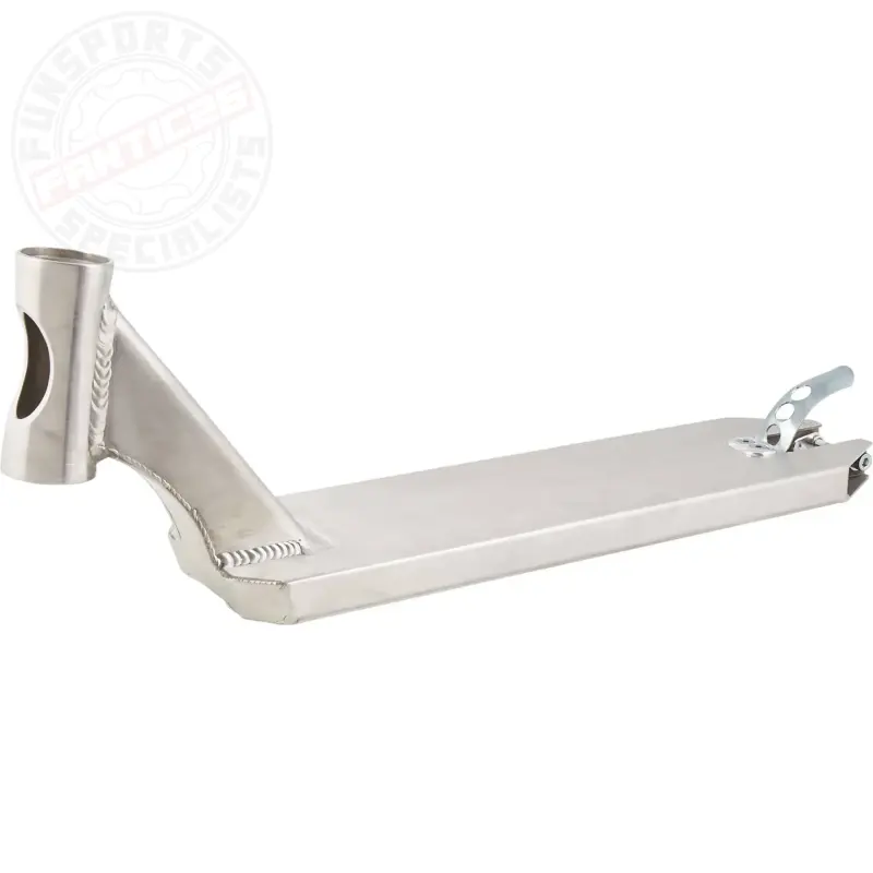 Apex Pro Stunt-Scooter Deck 600 (51cm) Silber gebürstet