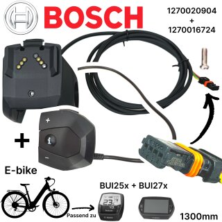 Bosch Intuvia & Nyon Displayhalter + E-Bike Bedienheinheit Taster Displayhalter+Bedienteil