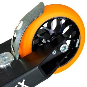 Fantic26 Spy7 Stunt-Scooter Rolle 110mm Abec11 Schwarz/Pu Orange