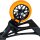 Fantic26 Spy7 Stunt-Scooter Rolle 110mm Abec11 Schwarz/Pu Orange