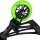 Chilli Pro Stunt-Scooter Rolle spoked Reaper 110mm Schwarz/PU Grün