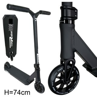 Root Industries Type R Mini Stunt-Scooter H=74cm Schwarz Matt