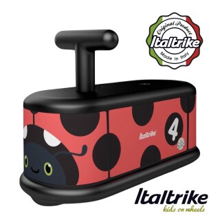 Italtrike La Cosa1 Baby Rutcher-Flitzer 360 Indoor Auto Kinder Fahrzeug ab1-6J Marienkäfer