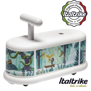 Italtrike La Cosa1 Baby Rutcher-Flitzer 360 Indoor Auto Kinder Fahrzeug ab1-6J Explorer Dschungel