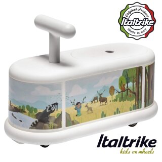 Italtrike La Cosa1 Baby Rutcher-Flitzer 360 Indoor Auto Kinder Fahrzeug ab1-6J Explorer Wald