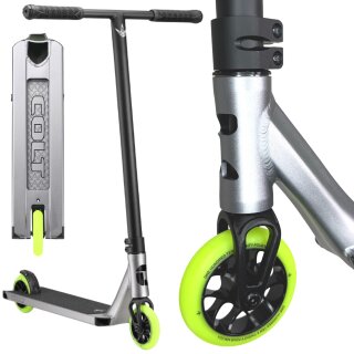 Blunt Colt S6 Complete Stunt-Scooter H=84cm Park / Street Silber matt