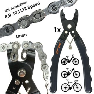 Fahrrad MTB Road Kettenschloss Öffner Demontage Zange 7-13 Speed