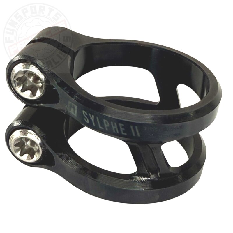 Ethic DTC Stunt-Scooter Klemme Sylphe V2 Schwarz 31,8mm Standard