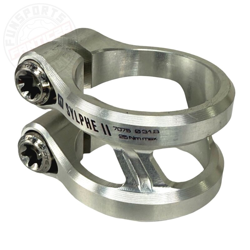 Ethic DTC Stunt-Scooter Klemme Sylphe V2 Raw 31,8mm Standard