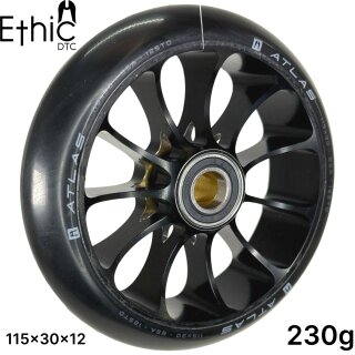Ethic DTC Atlas Stunt-Scooter Rolle 115mm x 30mm 12std Schwarz
