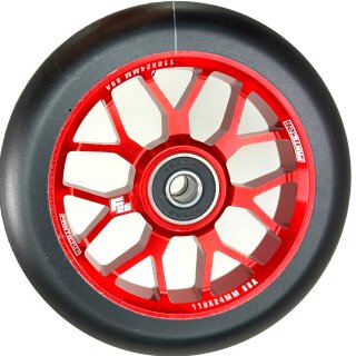 Fantic26 Spy7 Stunt-Scooter Rolle 110mm Abec11 Rot