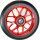 Fantic26 Spy7 Stunt-Scooter Rolle 110mm Abec11 Rot
