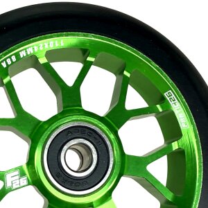 Fantic26 Spy7 Stunt-Scooter Rolle 110mm Abec11 Grün