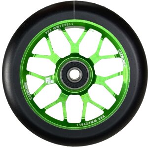 Fantic26 Spy7 Stunt-Scooter Rolle 110mm Abec11 Grün