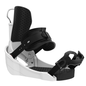 CLEW Independence 1.0 Hybrid Step In System Snowboard Bindung Weiss / S Gr:36-40