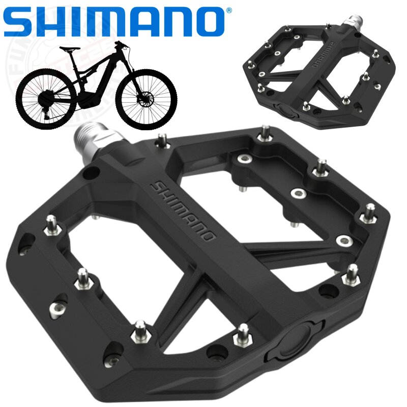 Shimano Fahrrad MTB Trekking Pedale PD-GR400 Schwarz