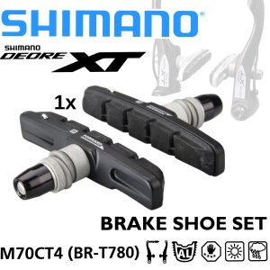 Shimano XT Bremsschuh BR-T670 BR-M760 Fahrrad V-Brake...