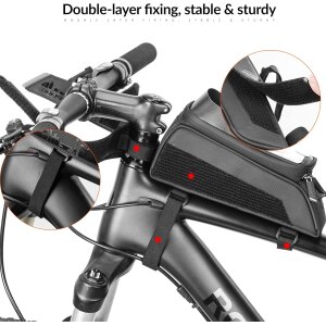 Rockbros Handytasche für 6" Rahmentasche Fahrradtasche Wasserdicht