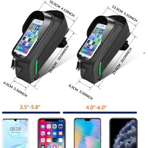 Rockbros Handytasche für 6" Rahmentasche Fahrradtasche Wasserdicht