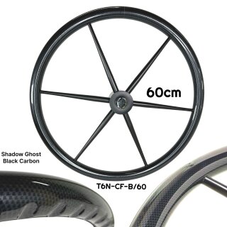 Savoretti Steuerrad Edelstahl Lenkrad Carbon Look Ghost Shadow 60cm