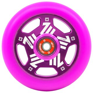 Core Vent Hollow Stunt-Scooter Rolle 110mm Lila