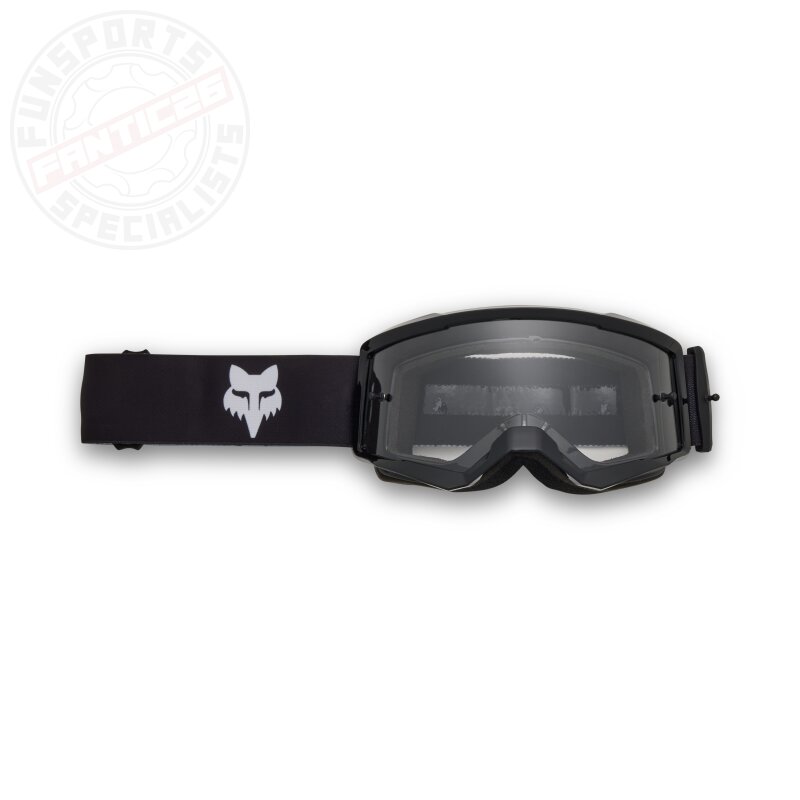 Fox Youth Kinder Main Motocross Schutzbrille Goggle Schwarz