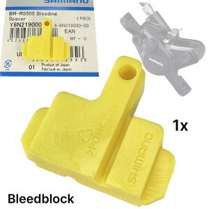 Shimano B05S ( B01S , B03S) Resine Fahrrad Scheibenbremsbeläge 2x paar + Bleedblock