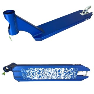 Apex Pro Scooter Deck 580 (49cm) 4,5" Wide Blau Sig. Camille Bonnet