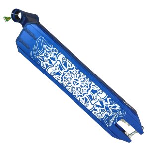 Apex Pro Scooter Deck 580 (49cm) 4,5" Wide Blau Sig. Camille Bonnet