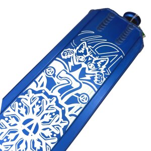 Apex Pro Scooter Deck 580 (49cm) 4,5" Wide Blau Sig. Camille Bonnet