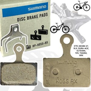 Shimano K05S-RX Resin XT XTR 105 Ultegra Disc...