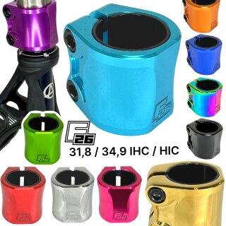 Fantic26 Twinlock Stunt-Scooter Double Clamp 32/35 Lenker Klemme